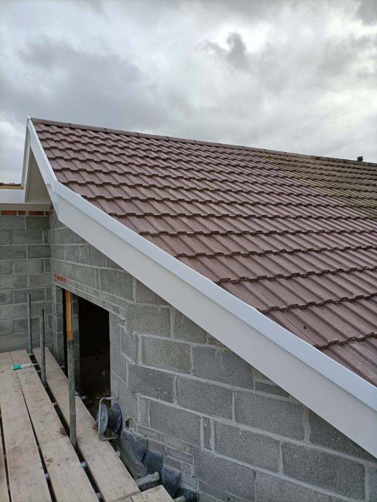 New pvc soffit and fascias